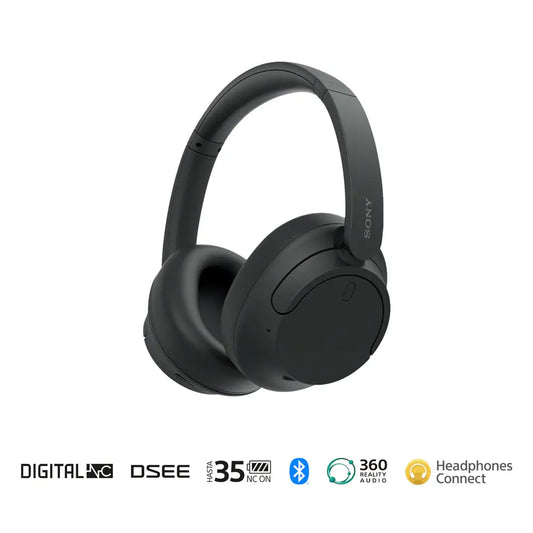 Audífonos Sony inalámbricos con cancelación de Ruido Around Ear WH-CH720N - Negro