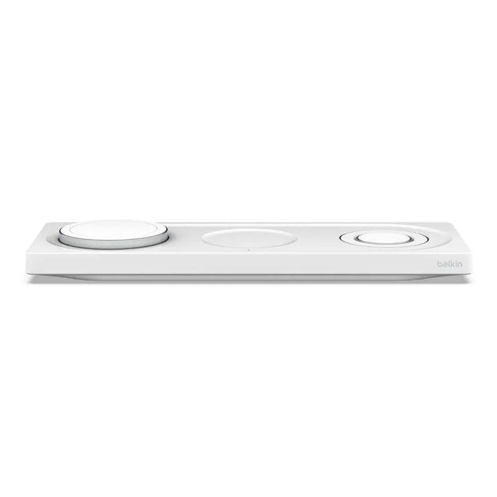 Base de Carga Inalámbrica Pad Belkin 3 en 1 con MagSafe - Blanco