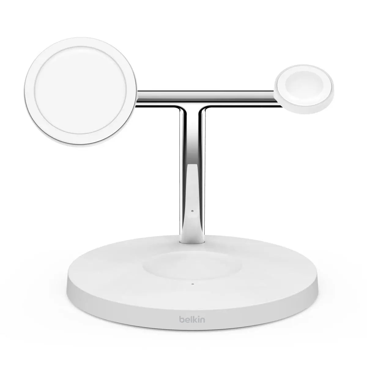 Base de Carga Inalámbrica Stand Belkin 3 en 1 con Magsafe - Blanco